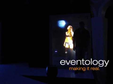 Mirror Hologram Luli Fernandez Model Short Test