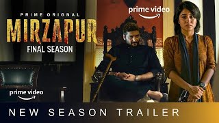 Mirzapur Season 3 - Trailer Pankaj Tripathi Ali Fazal Divyenndu Mirzapur 3 Trailer