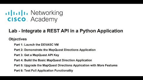 DevNet Lab 4.9.2 Integrate a REST API in a Python Application