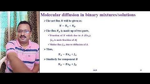 Molecular diffusion in fluids-Part 2