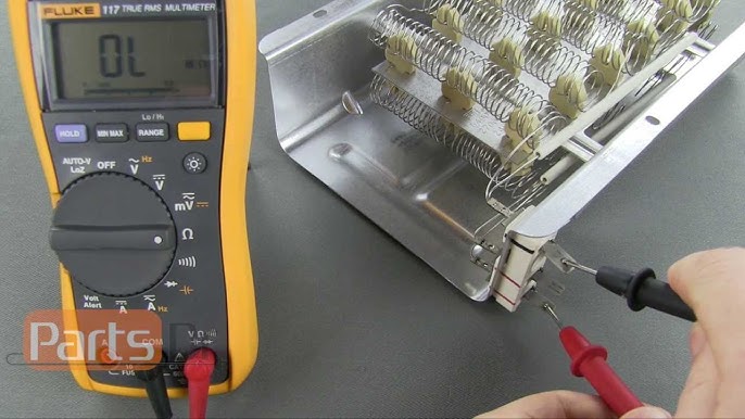 Farberware air fryer heater element test multimeter