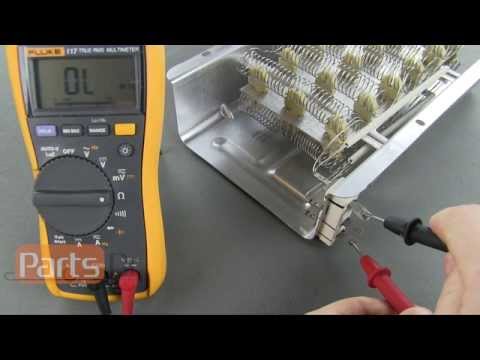 How To Test A Dryer Heating Element For Continuity