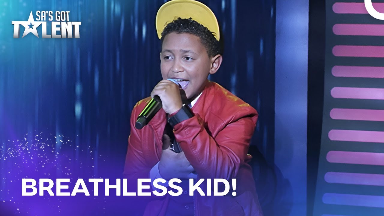 The 15-Year-Old Rapper Who Owned the Stage! | South Africa's Got Talent ...