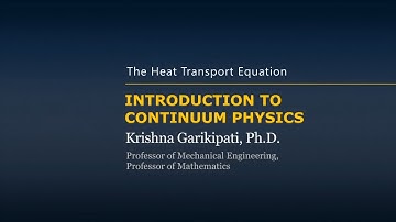 The Heat Transport Equation — Lesson 6