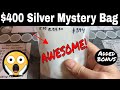 Junk silver purchase and hunt  400 mystery bag with a bonus bag