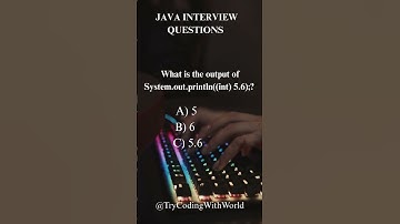 What’s the Output of (int) 5.6 in Java? 🔄 | Type Casting Quiz