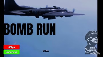 Verbeterde beelden uit WO2, documentaire over B-17-bombardement | Geluidsontwerp #wo2 #luchtmacht...