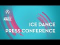 Press Conference: Ice Dance Rhythm Dance | ISU Grand Prix Final | Torino 2019 | #GPFigure