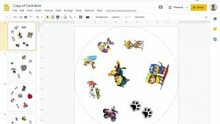 Make your own Dobble game with Google Slides and Apps Script screenshot 1