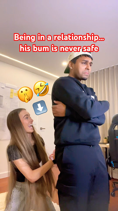 HE DIDN’T EXPECT THIS!! 🤣🤣❤️ - #funny #couple #comedy #viral #shorts