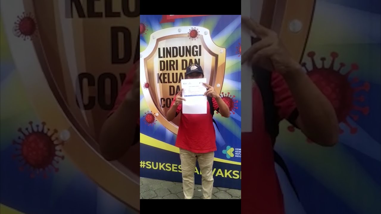 TUTORIAL MENGUNDUH SERTIFIKAT VAKSIN SETELAH DAPAT SMS DARI PEDULI
