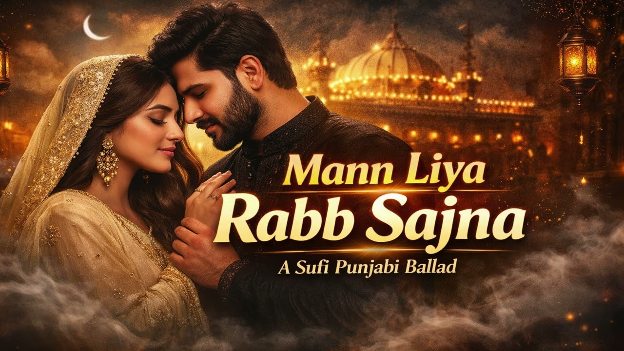 Mann Liya Rabb Sajna | A Sad Sufi Melody That Will Touch Your Heart  | Sufi Punjabi Ballad