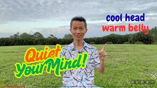 Stop Overthinking in 3 Minutes: Brain Wave Vibration & Core Tapping