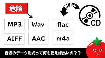 DJが使う音源のデータ形式ってどれが良いの？