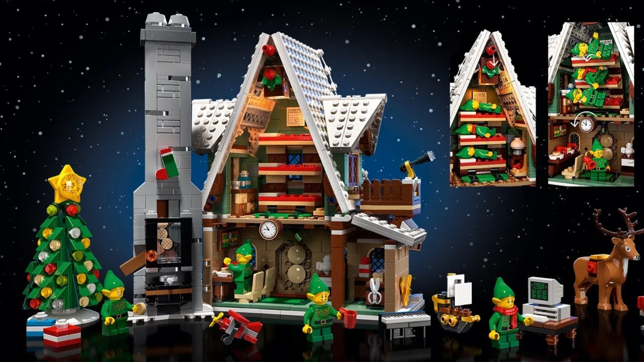 Building LEGO Elf Club House | Quarantine Cast Ep 32