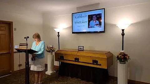 Kathleen Whittaker Funeral Service