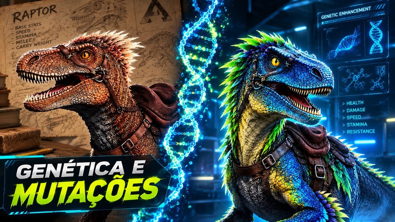 O Guia Definitivo: Mutações e Genética - Ark Survival Evolved - YouTube