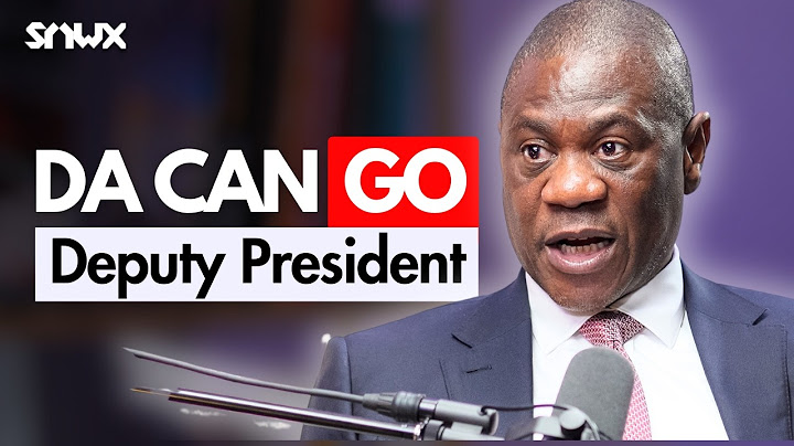 Paul Mashatile speaks out: GNU, assassination attempt, ANC, DA, Lotto, Helen Zille, Patrice Motsepe