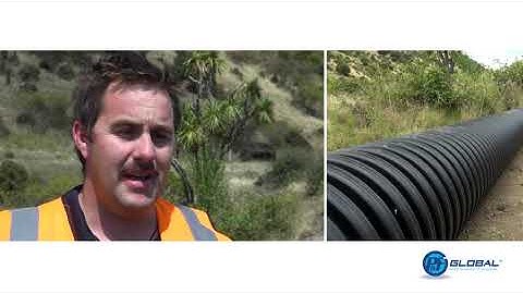 NZ farmer talks about installation of a EUROFLO culvert pipe