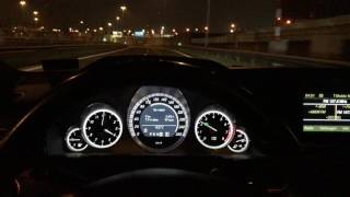 Mercedes E200 CGI W212 fuel economy 80,100,120 km/h
