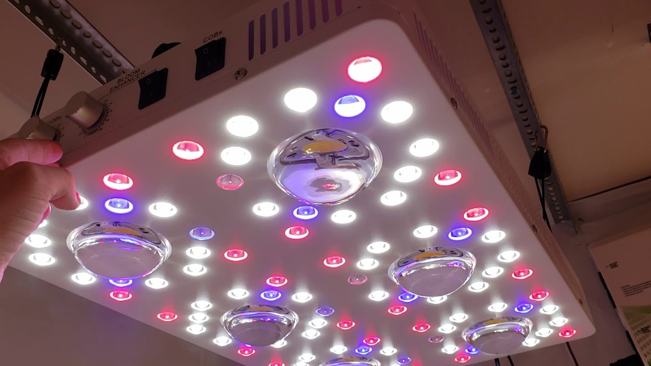 Slim600h & Optic6 Grow Room - 7" Touchscreen OpticLED Master Controller