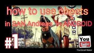 How to apply cheetcodes  in SAN Andreas in Android screenshot 2