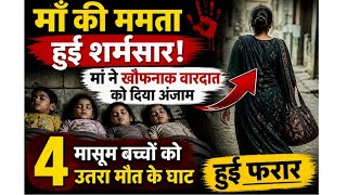 UP Crime News: अंबेडकरनगर में 4 नाबालिग बच्चों की हत्या,इलाके में सनसनी,मां पर आरोप ! #UPNews