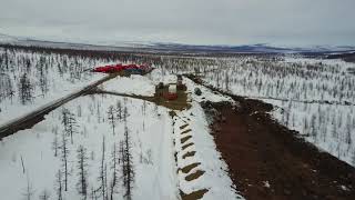 А-Сервис - месторождение Песчанка, строительная площадка, доставка модульной подстанции