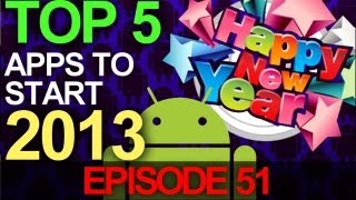 EP: 51 - Top 5 Apps to Start of the Year 2013! Jelly Bean Clock, Awesome Keyboard and More! screenshot 3