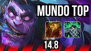 DR. MUNDO vs SETT (TOP) | 72% winrate, 106k DMG, Legendary, 19/6/16 | EUW Master | 14.8