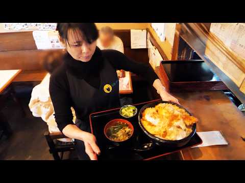 １.５キロの特大カツ丼！２キロの天ぷら焼肉丼！大食い自慢が殺到する東京デカ盛りそば屋