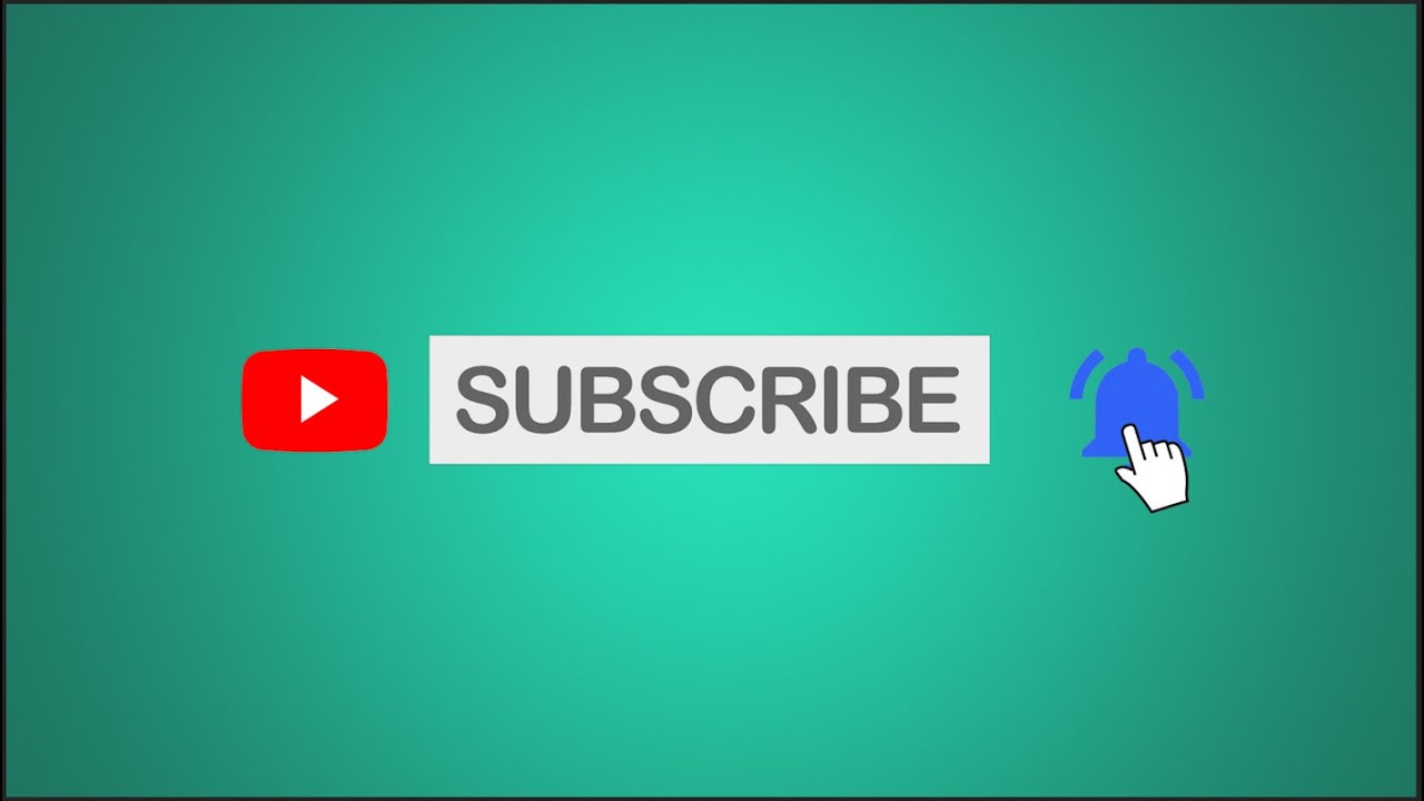 FREE Youtube Animated Subscribe Button (with bell icon + sound click