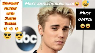 Awsm filter of SNAPCHAT with Justin Bieber screenshot 3