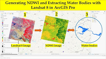Generating NDWI and Extracting Water Bodies with Landsat 8 in ArcGIS Pro