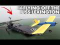 How hard is it to fly off the uss lexington