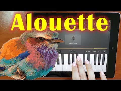 Comment jouer Alouette Piano