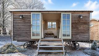 Charming Tiny House on Wheels With Rustic Wood Exterior | Living Design Tiny House