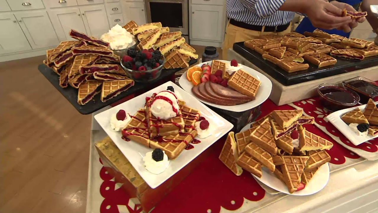 Prince Waffles (18) Fruit or Custard Filled Belgian Waffles on QVC