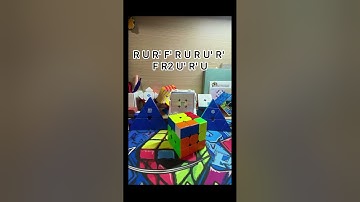 Teaching J Perm, but it’s a stop motion! #cubing #shorts #youtube #stopmotion