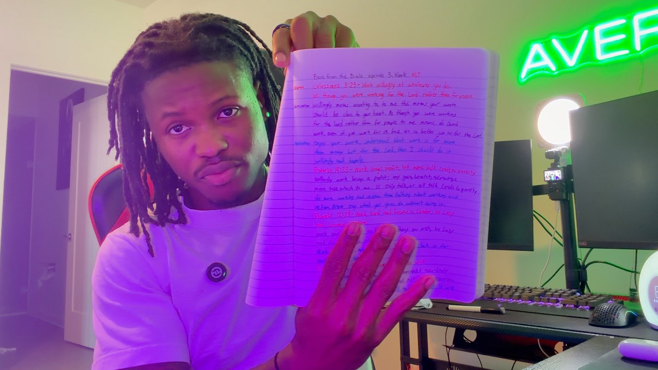 BARS from the BIBLE: Work