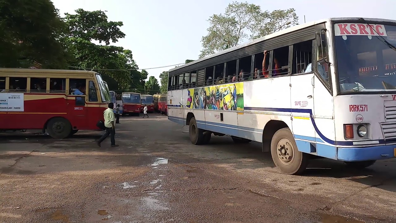 Alleppey Bus Stand, Kerala - YouTube