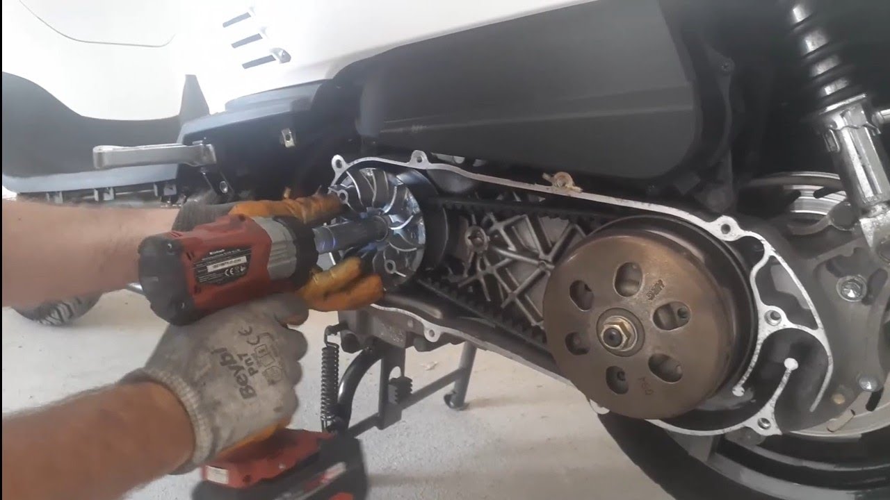 Sym Fiddle 3 125 Varyatör Bakımı Devir Düşürme