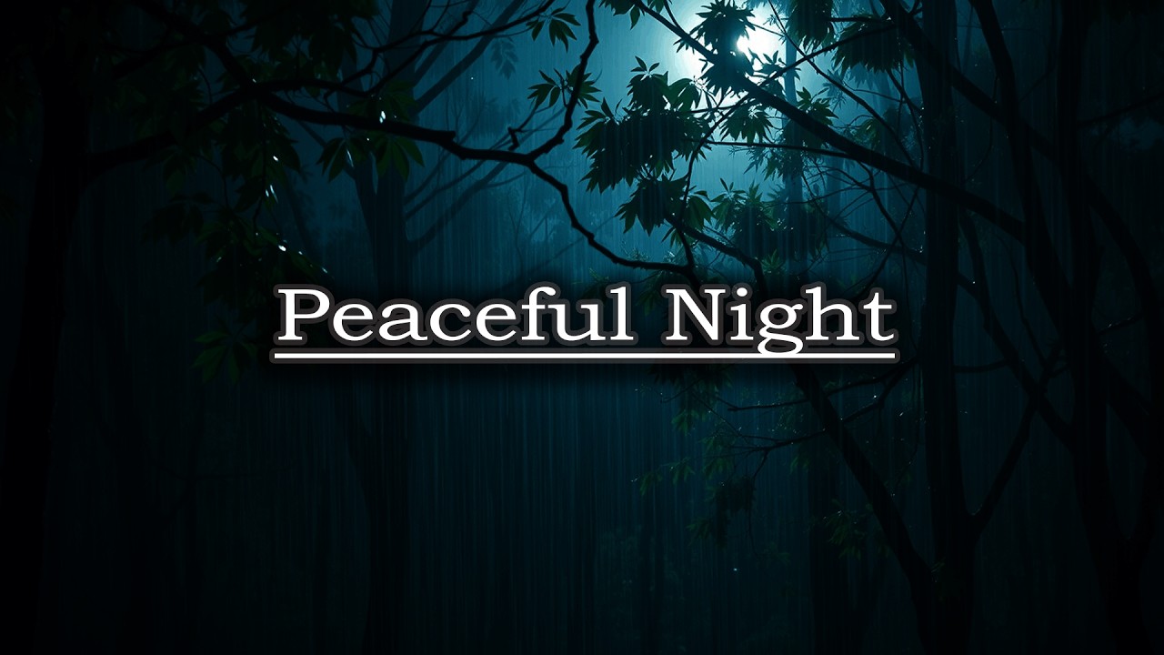 Cozy Treehouse Rain Sounds 🌳 Rain on Wooden Roof in Forest for Sleep & Reading