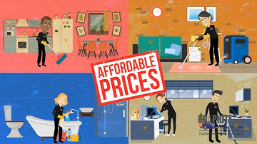 2d Cartoon Style Animation | Explainer Video For A Cleaning Services Company