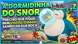 POKEMON UNITE MOBILE (Snorlax) DEFENDER: SNORLAX’S NAP TIME LOL