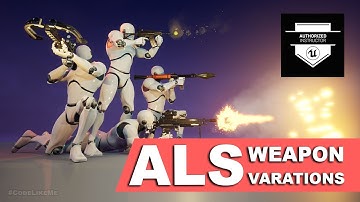 Advanced Locomotion System #6 - 14 Different Weapons Integrated