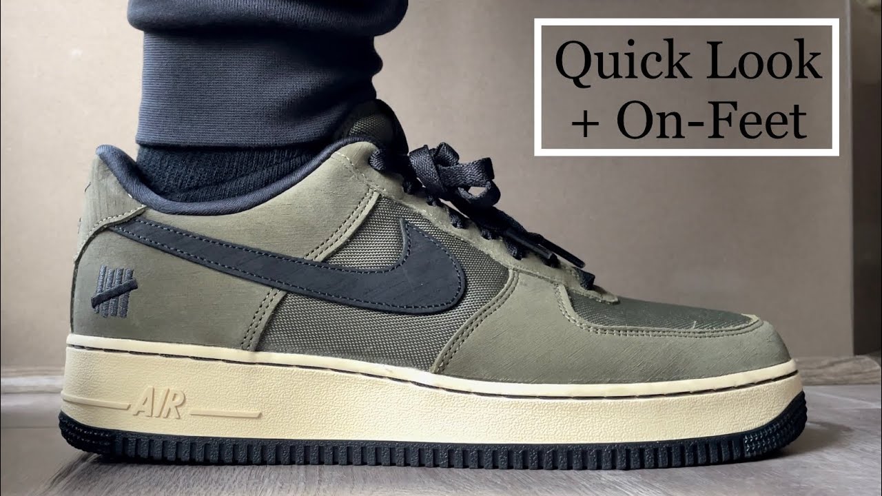 undefeated air force 1 sizing