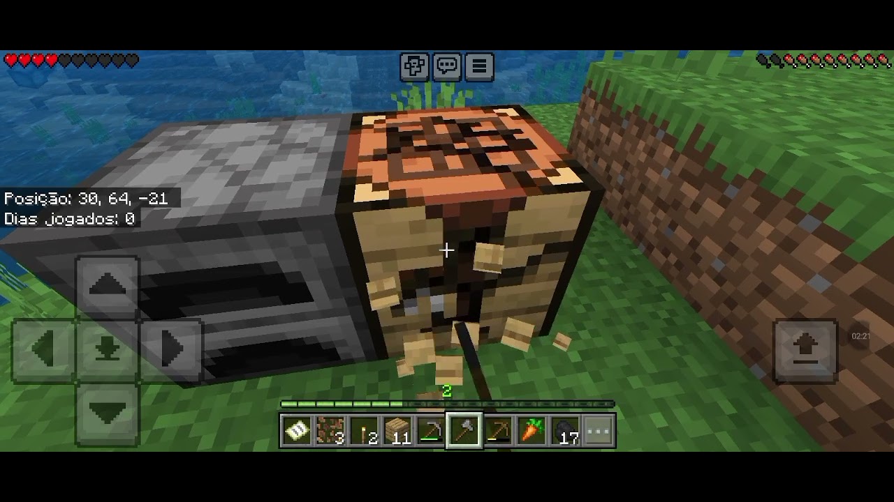 JOGANDO MINECRAFT E NOVA SÉRIE!! (Survival Craft)