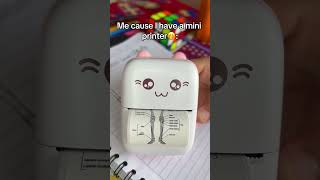How would you rate the mini printer from 1 to 10🫣#student #studytok #studyhacks #musthavegiftideas