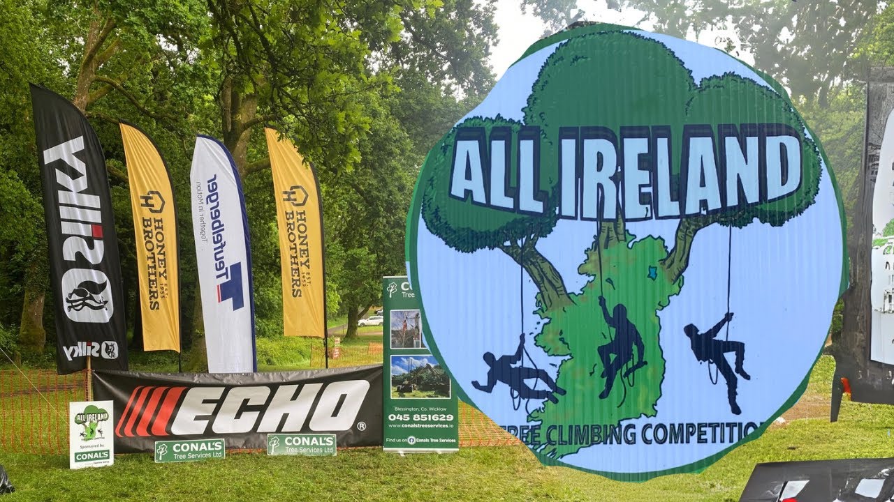 All Ireland Tree Climbing Comp 2024 - YouTube